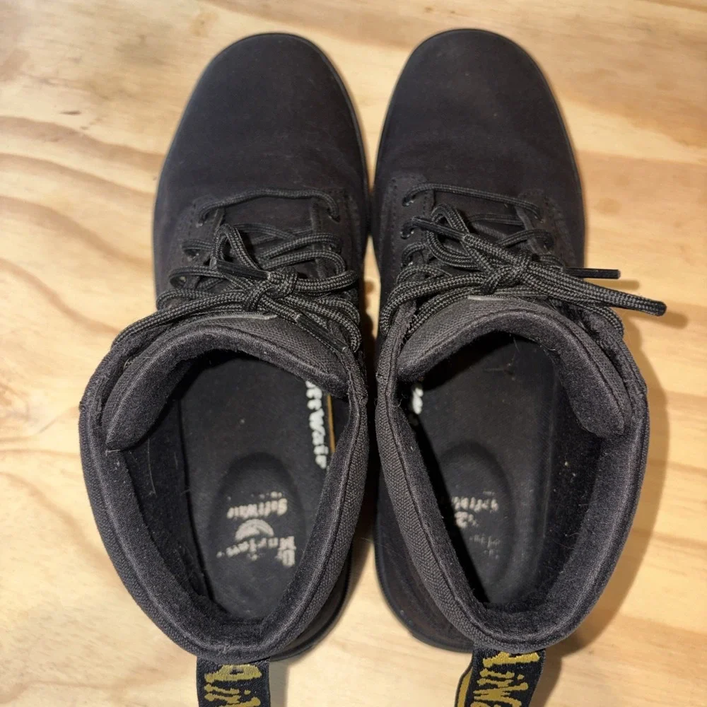Dr. Martens Cairo Canvas Chukka Boots Men's Sz 10 AW004 Black Very Good Cond.